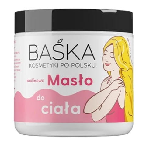 ⁨BAŚKA Masło do ciała - malinowe  250 ml⁩ w sklepie Wasserman.eu