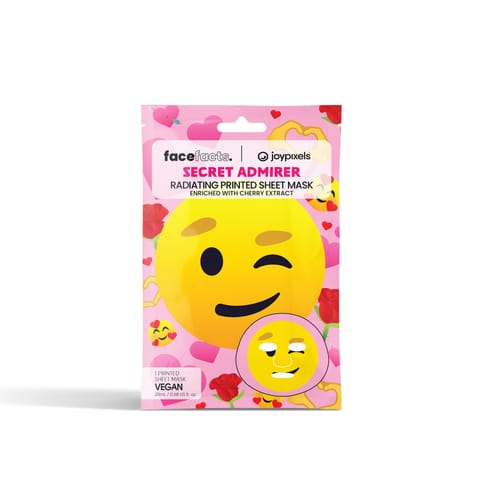 ⁨FACE FACTS Blemish Patches Maseczka w płacie nawilżająca - Secret Admirer 1szt.⁩ w sklepie Wasserman.eu