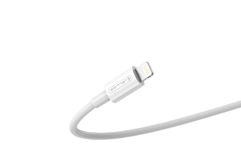 ⁨Kabel Jellico B1 USB-C/Lightning PD 20W 1m Biały⁩ w sklepie Wasserman.eu