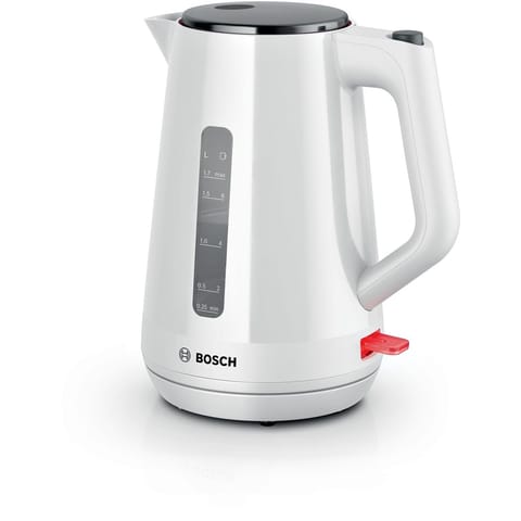 ⁨Bosch TWK1M121 electric kettle 1.7 L 2400 W White⁩ at Wasserman.eu