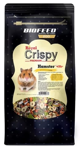 ⁨BIOFEED Royal Crispy Premium Hamster - hamster food - 750g⁩ at Wasserman.eu