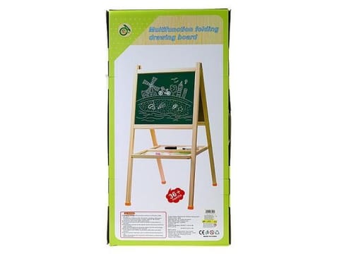 ⁨Double-sided standing board + marker, chalk, sponge 584402 ADAR⁩ at Wasserman.eu