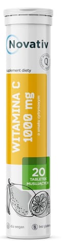 ⁨Novativ Witamina C 1000 mg., 20tabl.⁩ w sklepie Wasserman.eu