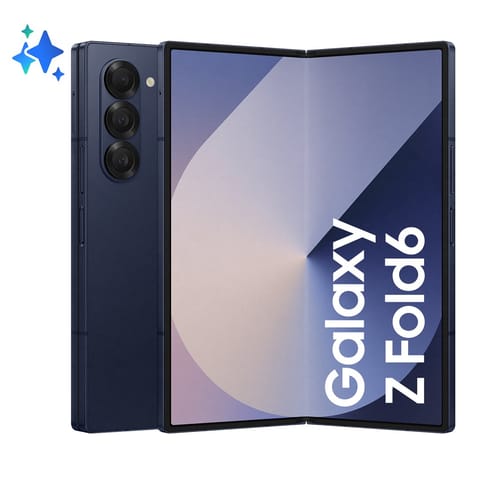 ⁨Samsung Galaxy Z Fold6 19.3 cm (7.6") Dual SIM Android 14 5G USB Type-C 12 GB 512 GB 4400 mAh Navy⁩ at Wasserman.eu