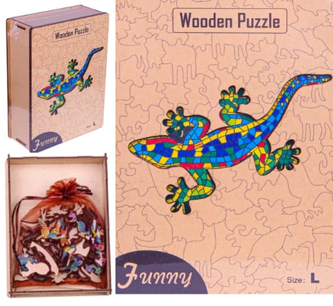 ⁨WOODEN PUZZLE FOR ADULTS GIFT PUZZLE⁩ at Wasserman.eu