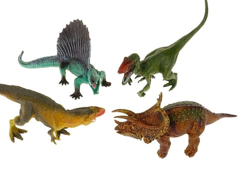 ⁨LARGE SET OF FIGURINES DINOSAUR FIGURES JURASSIC PATTERNS⁩ at Wasserman.eu