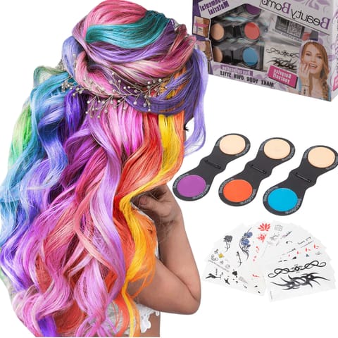 ⁨WASHABLE HAIR DYE CHALK FOR CHILDREN⁩ at Wasserman.eu