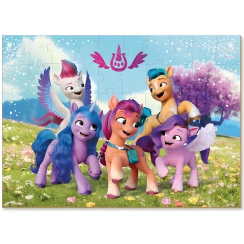 ⁨PUZZLE MY LITTLE PONY 60 ELEMENTÓW UROCZA UKŁADANKA DLA DZIECI KUCYKI⁩ w sklepie Wasserman.eu