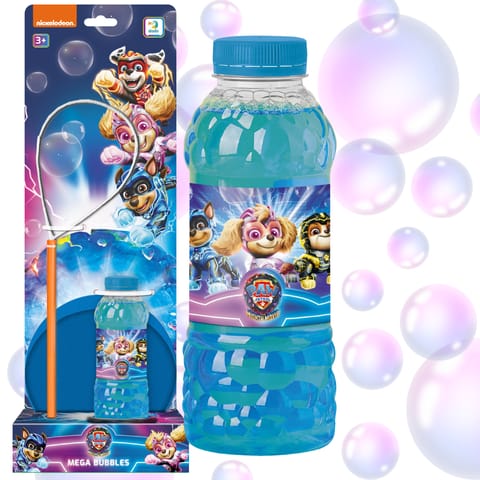 ⁨Mega Zestaw Do Tworzenia Baniek Mydlanych Psi Patrol Duże Bańki Płyn 450 ml⁩ w sklepie Wasserman.eu