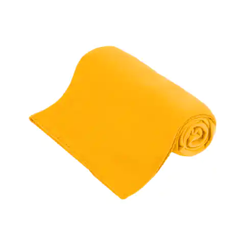 ⁨Fleecedecke 130x150 cm TEESA - gelb⁩ im Wasserman.eu