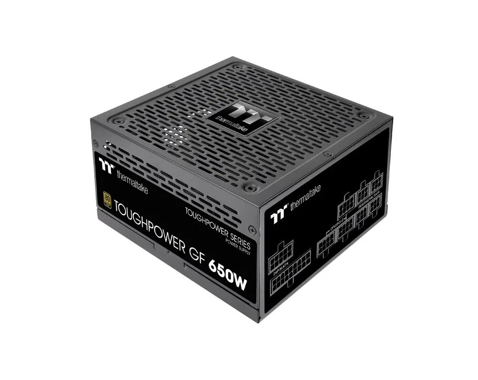 ⁨Zasilacz - ToughPower GF 650W Modular 80+Gold⁩ w sklepie Wasserman.eu