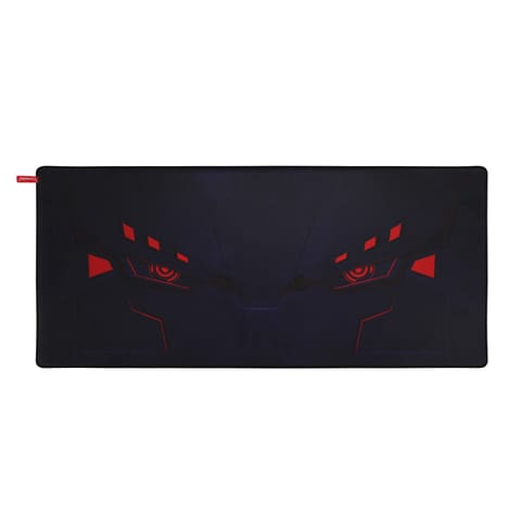 ⁨Podkładka pod mysz, MONKA LOOP, do gry, czarno-czerwona, 900 x 400 x 4 mm, Marvo⁩ w sklepie Wasserman.eu