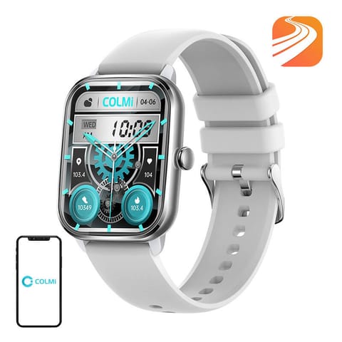 ⁨Smartwatch Colmi C61 (Srebrny)⁩ w sklepie Wasserman.eu