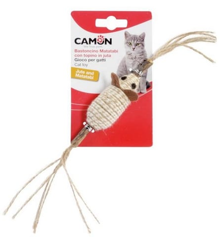 Camon Cat Toy Matatabi Kij z myszą jutową w sklepie Wasserman.eu