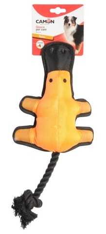 Camon Dog Toy Nylonowy dziobak z piszczałką i liną w sklepie Wasserman.eu