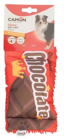 ⁨Camon Dog Toy Tabliczka czekolady z piszczałką⁩ w sklepie Wasserman.eu