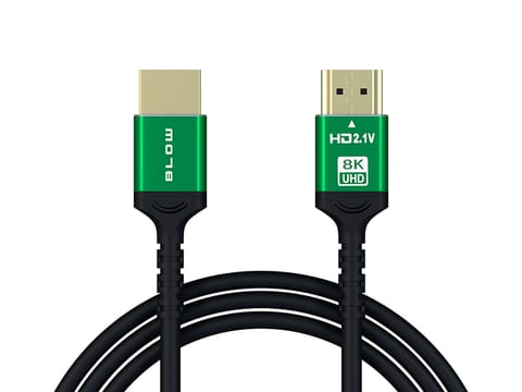 ⁨96-646# Przyłącze hdmi-hdmi green proste 1,5m⁩ w sklepie Wasserman.eu