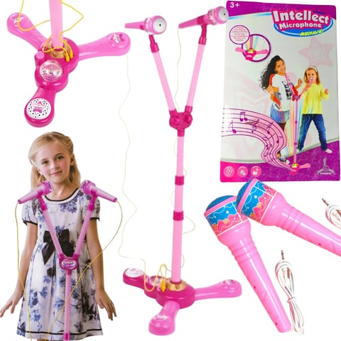 ⁨Karaoke set for kids SOLID MICROPHONE tripod⁩ at Wasserman.eu