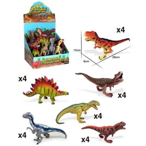 ⁨LARGE DINOSAURS DINOSAUR T-REX FIGURINES PATTERNS COLOR⁩ at Wasserman.eu