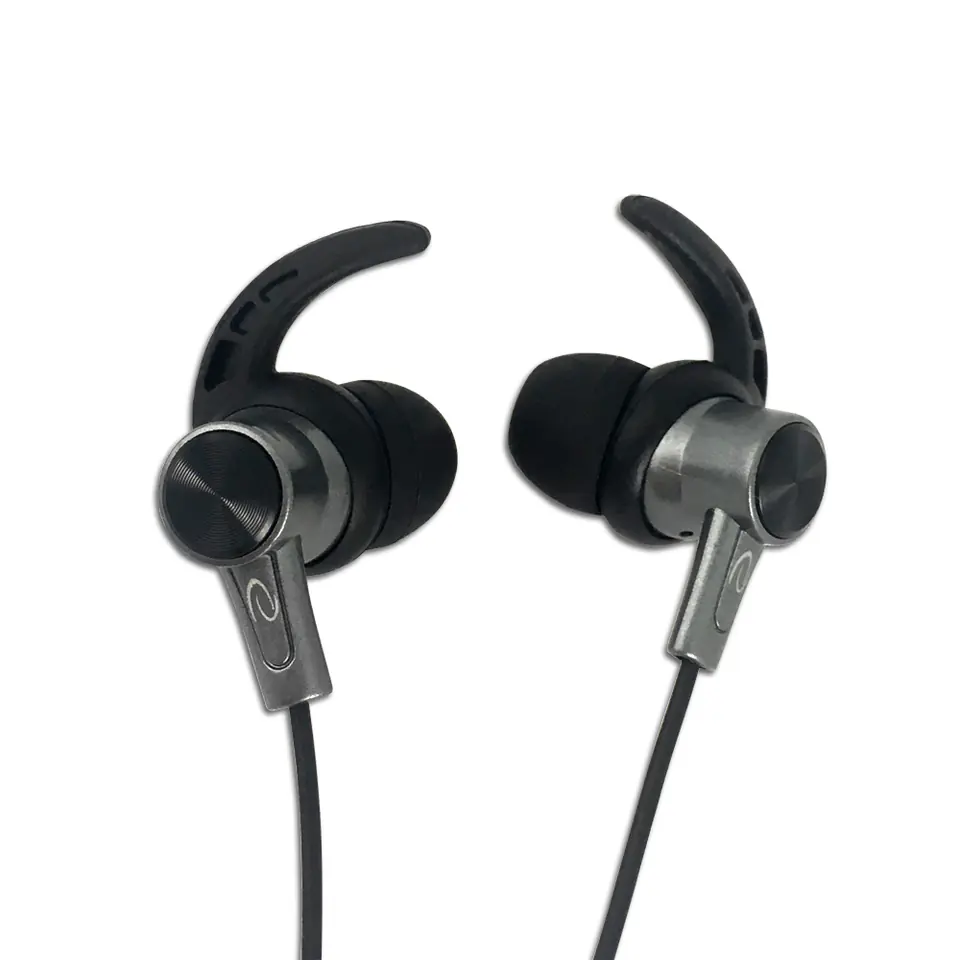 ⁨EH198KS Esperanza in-ear headphones with microphone eh198 black graphite⁩ at Wasserman.eu