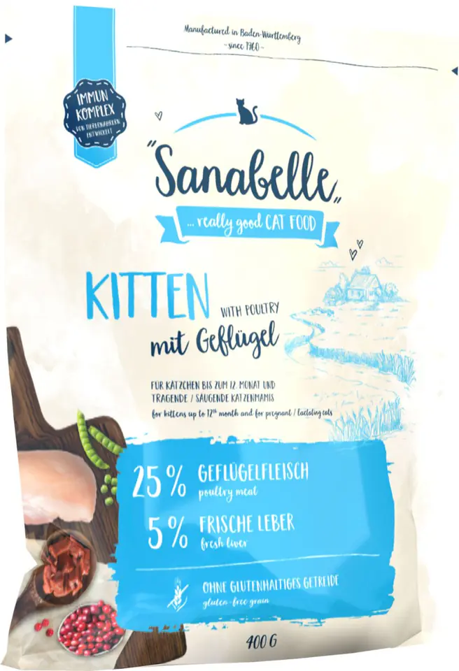 ⁨SANABELLE Kitten Poultry [41010] 400g⁩ at Wasserman.eu