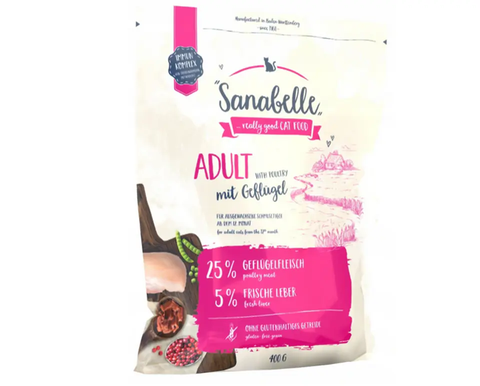 ⁨SANABELLE Adult Drób [42010] 400g⁩ w sklepie Wasserman.eu