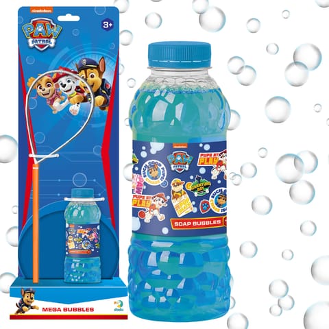 ⁨Mega Zestaw Do Tworzenia Baniek Mydlanych Psi Patrol Duże Bańki Płyn 450 ml⁩ w sklepie Wasserman.eu