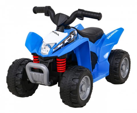 ⁨Quad Na Akumulator Honda 250X TRX Niebieski Klakson LED Ekoskóra⁩ w sklepie Wasserman.eu