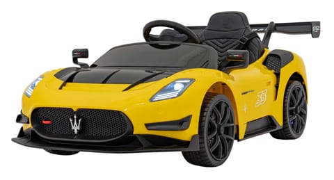 ⁨Auto Na Akumulator Pojazd Maserati MC20 GT2 Żółty⁩ w sklepie Wasserman.eu