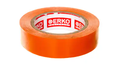 ⁨Insulation tape 15/10 orange TPVC_15-10-ORANGE /10pcs/⁩ at Wasserman.eu