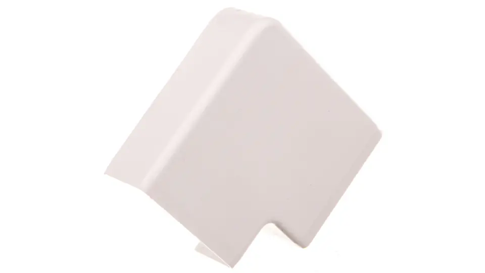 ⁨Angled cover LHD 40x20mm white 8633⁩ at Wasserman.eu