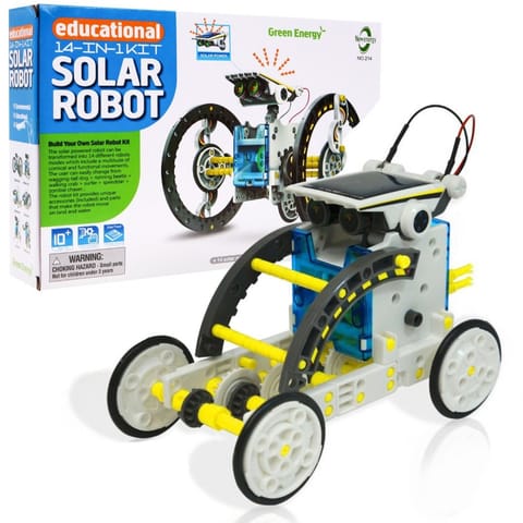 ⁨Pojazdy, roboty Solarne 14w1. Konstruktor robotów.⁩ w sklepie Wasserman.eu