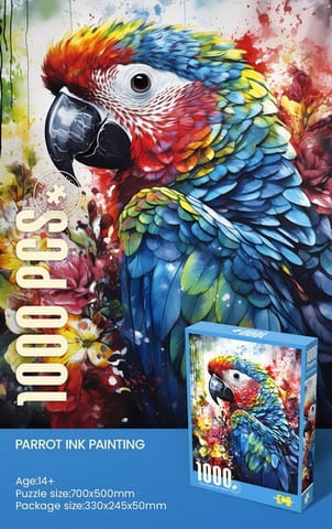⁨Puzzle 1000el. Papuga⁩ w sklepie Wasserman.eu