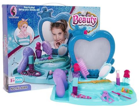 Toaletka Beauty Fashion Niebieska + Akcesoria w sklepie Wasserman.eu