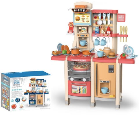 Kuchnia Aneks Kuchenny z Funkcją Świateł i Dźwięku 65el. Różowa w sklepie Wasserman.eu