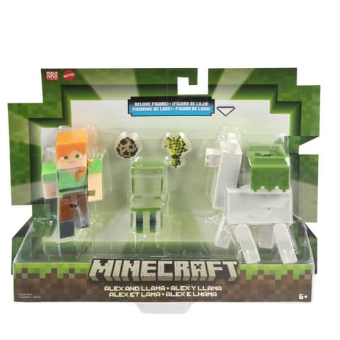 ⁨Figures Minecraft Alex and Llama⁩ at Wasserman.eu