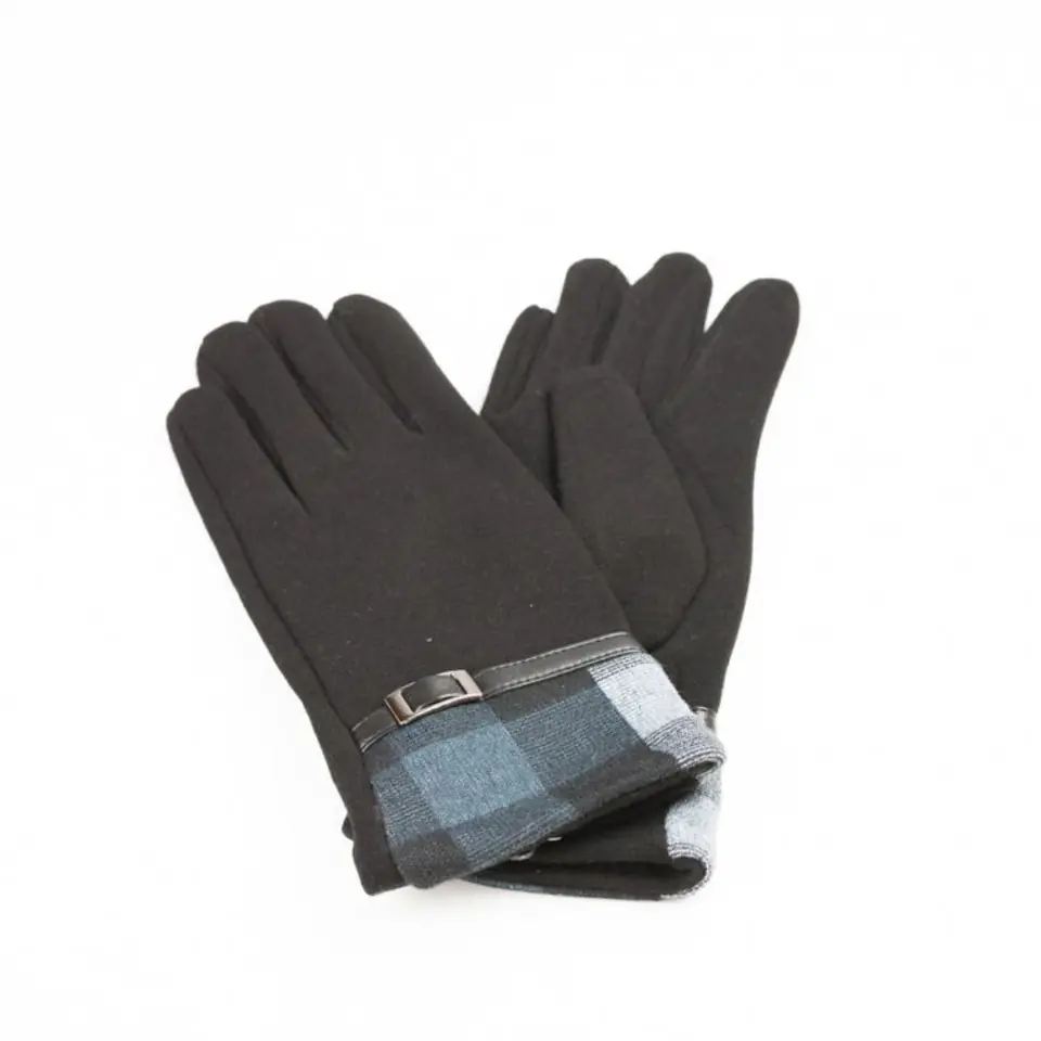 ⁨GLOVES WITH BUCKLE AND GRILLE REK26, Size: M⁩ at Wasserman.eu