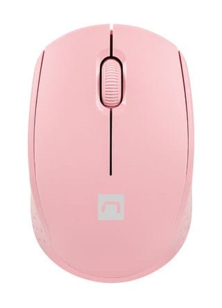 ⁨NATEC MYSZ BEZPRZEWODOWA STORK 1600DPI RÓŻOWA NMY-2002⁩ w sklepie Wasserman.eu