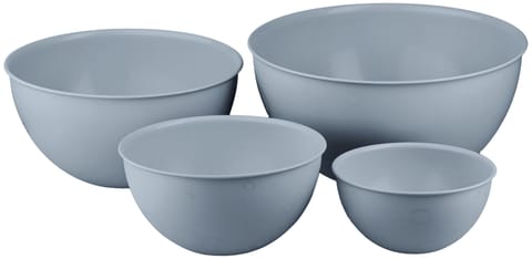 ⁨SET OF 4 PLASTIC BOWLS FOR VEGETABLES FRUITS COMP⁩ at Wasserman.eu