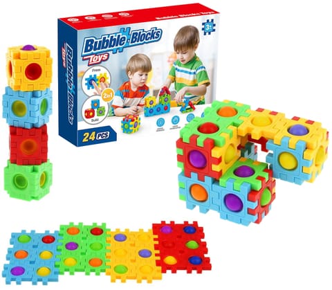 ⁨POP IT BLOCKS PUZZLE PUZZLE BUBBLES 2IN1 ANTI-STRESS⁩ at Wasserman.eu