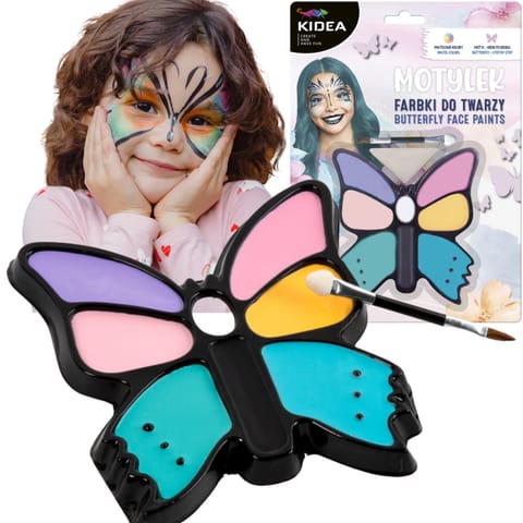 ⁨BUTTERFLY FACE PAINTS 8 COLORS⁩ at Wasserman.eu