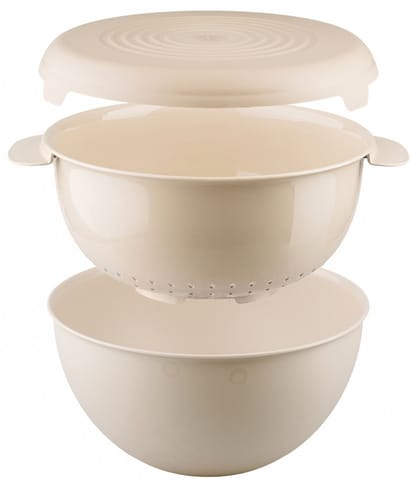 ⁨SET BOWL COLANDER LID 3L 3IN1⁩ at Wasserman.eu