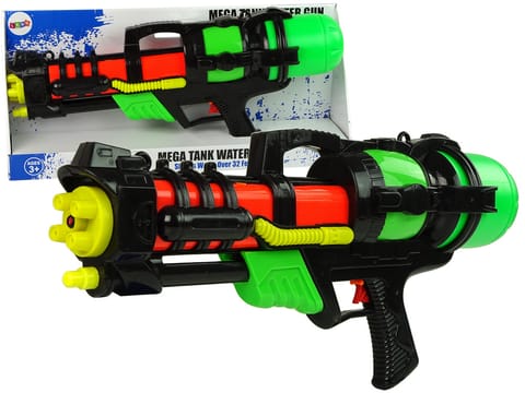 ⁨Large Pistol Water Rifle 1080ml Green Range 10m⁩ at Wasserman.eu