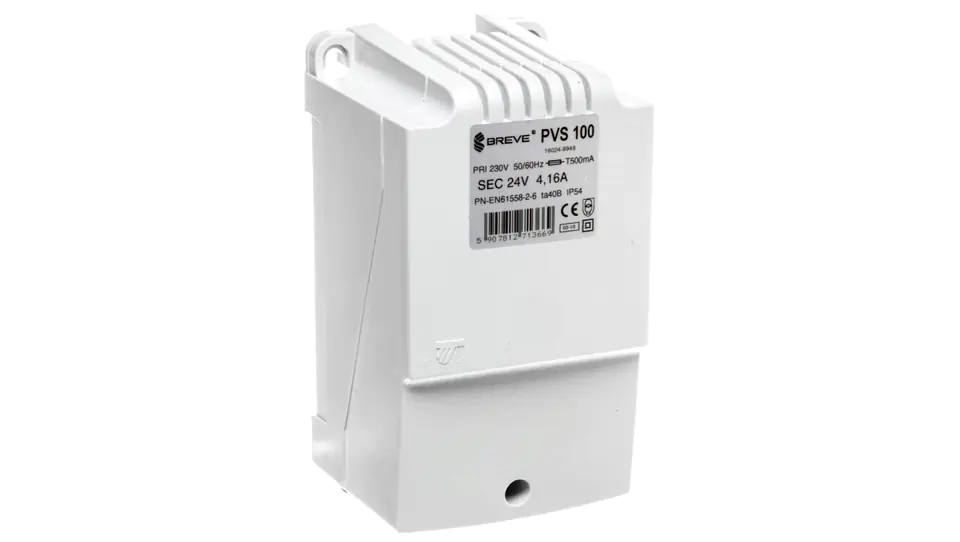 1-phase transformer PVS 100VA 230/24V /in housing IP54/ 16024-9946 at Wasserman.eu