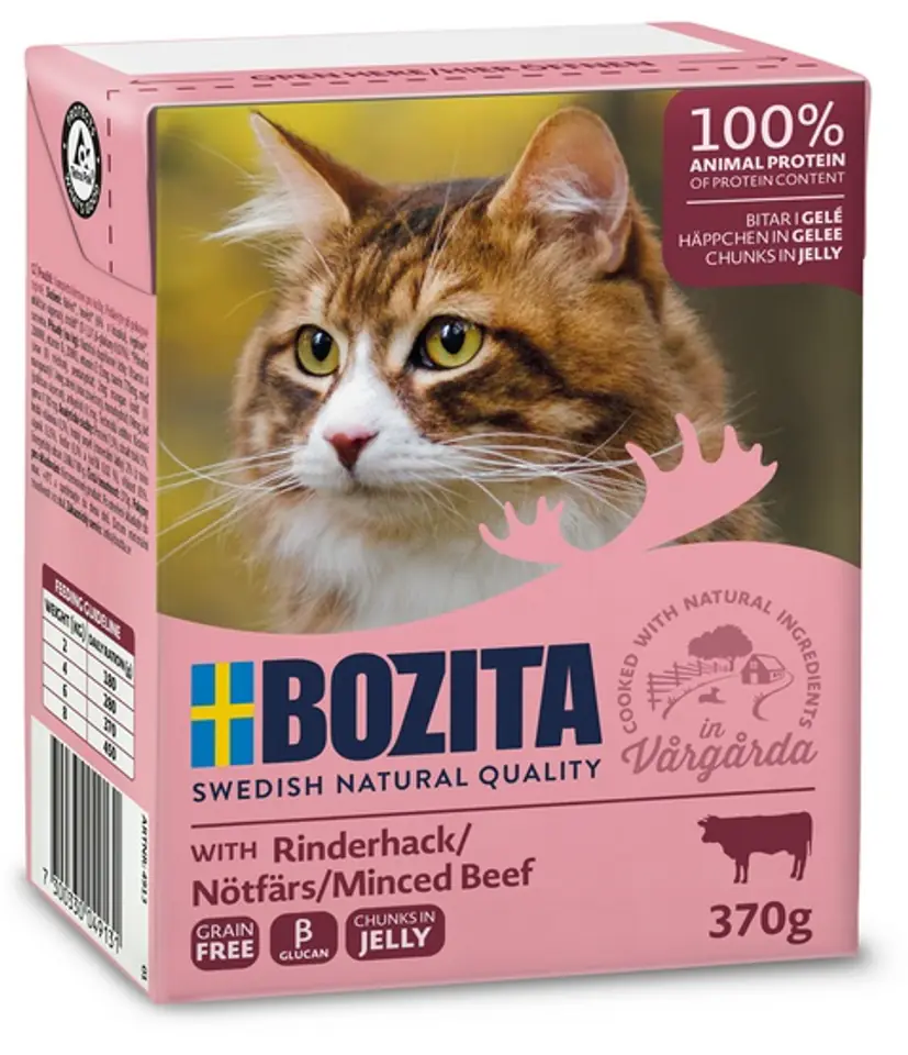 ⁨Bozita 4913 cats moist food 370 g⁩ at Wasserman.eu