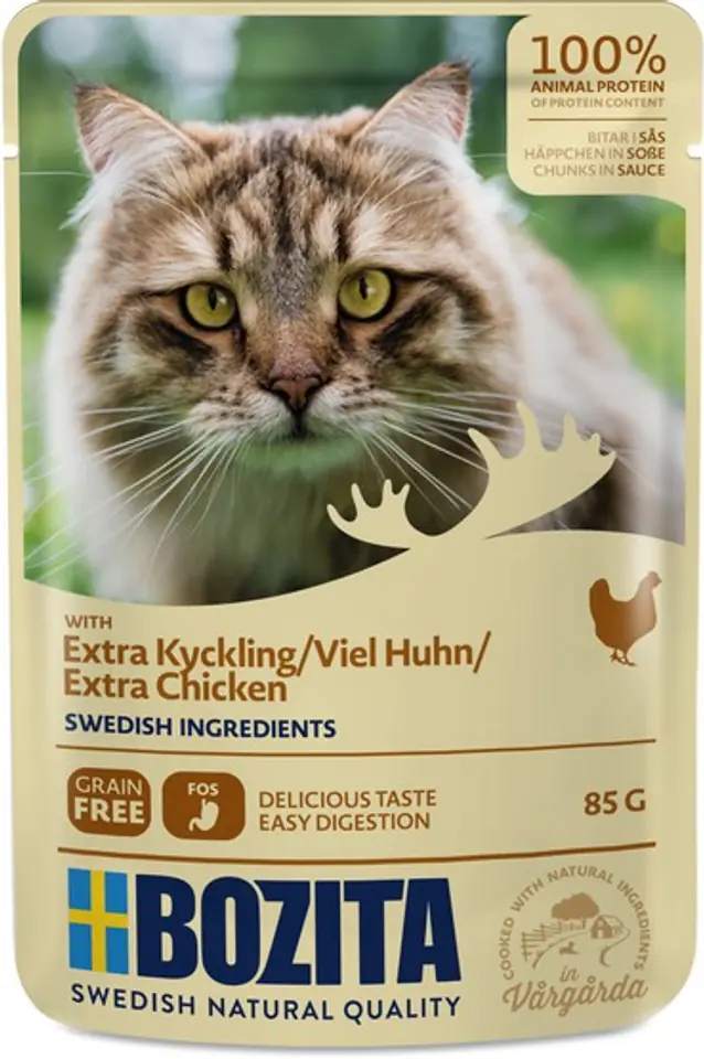 ⁨Bozita Cat Kurczak w sosie saszetka 85g⁩ w sklepie Wasserman.eu