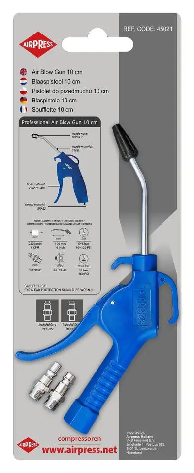 PISTOLET DO PRZEDMUCHU KOMPOZYT 10 CM w sklepie Wasserman.eu