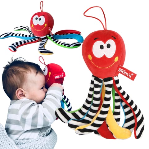 ⁨Rattle Octopus Moms Care Red⁩ at Wasserman.eu