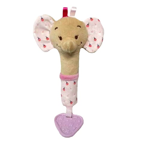 ⁨Toy with sound - pink elephant 17 cm⁩ at Wasserman.eu