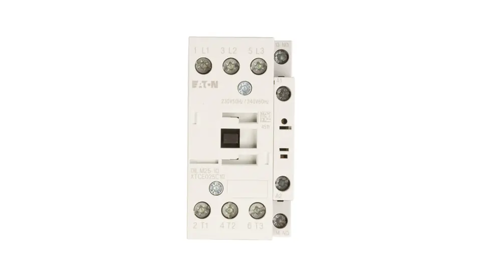 ⁨Power contactor 25A 3P 230V AC 1Z 0R DILM25-10(230V50HZ,240V60HZ) 277132⁩ at Wasserman.eu